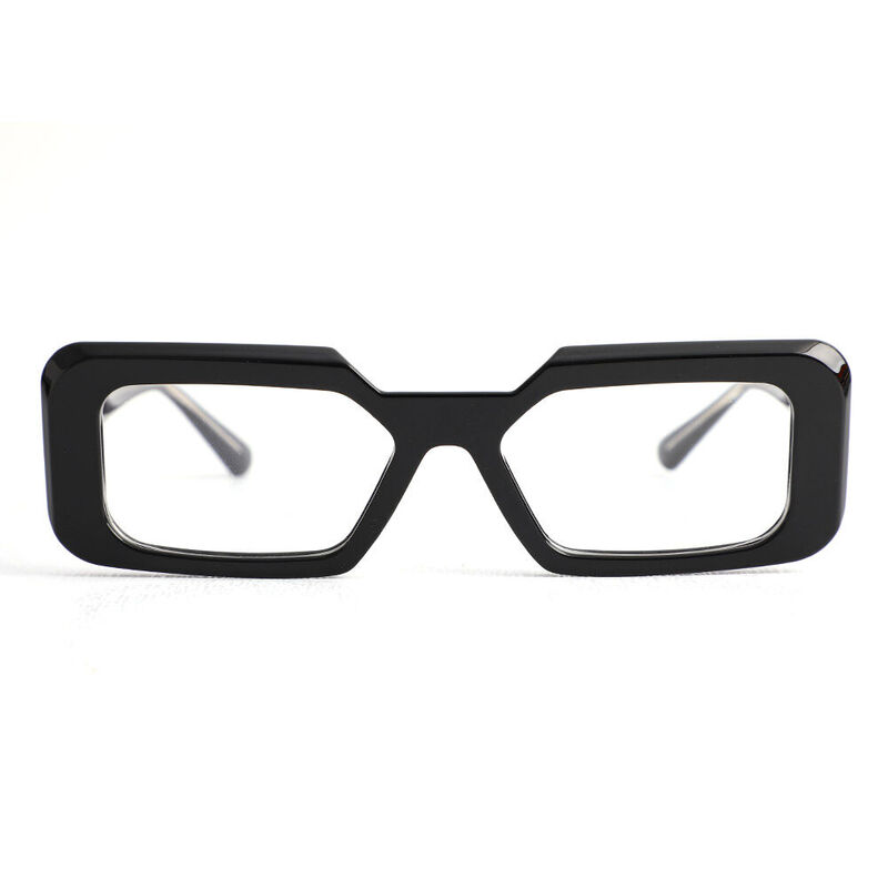 Lunettes de Vue Channing Rectangle Noir