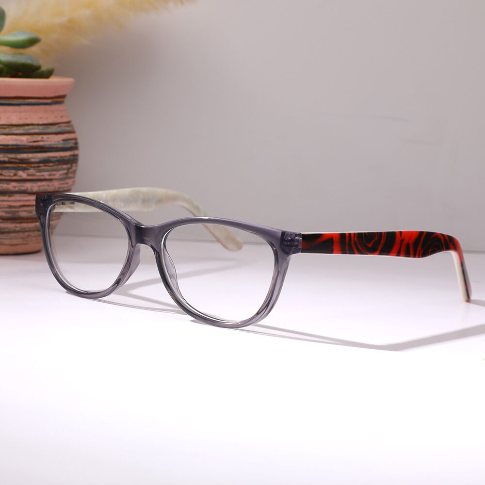 Dick Cat Eye Gray Glasses