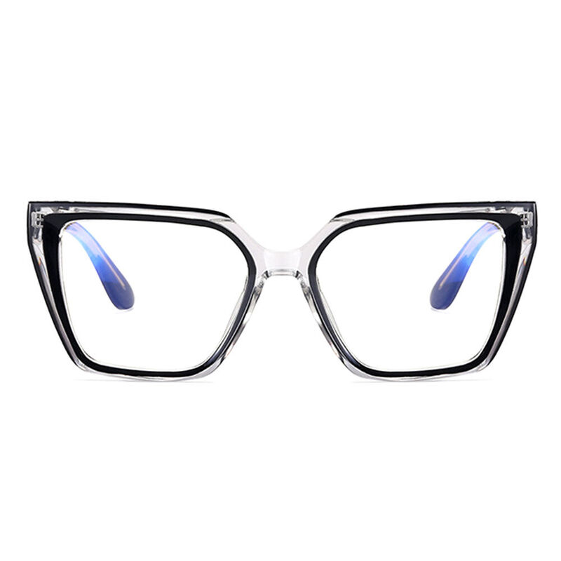 Sigrad Cat Eye Black Glasses