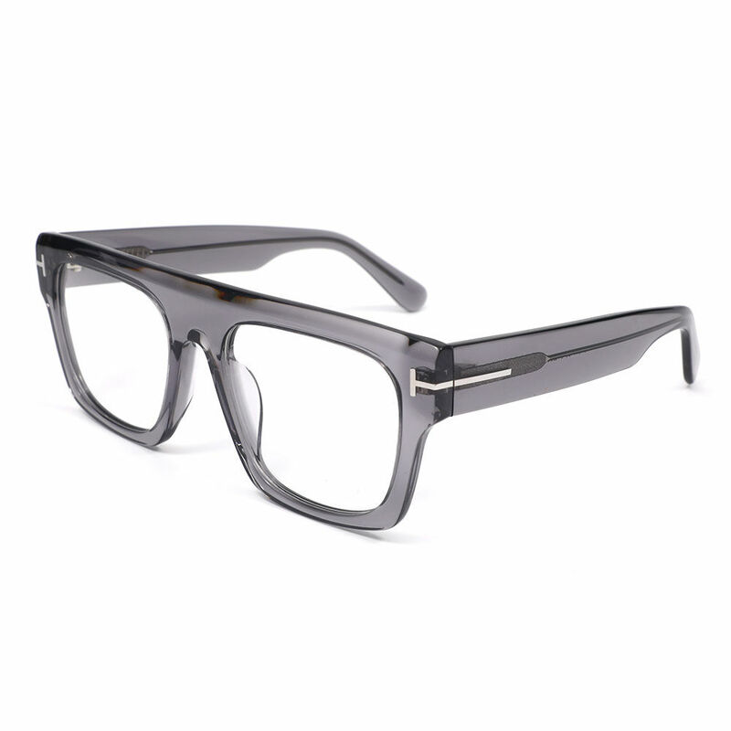 Baire  Square Gray Glasses