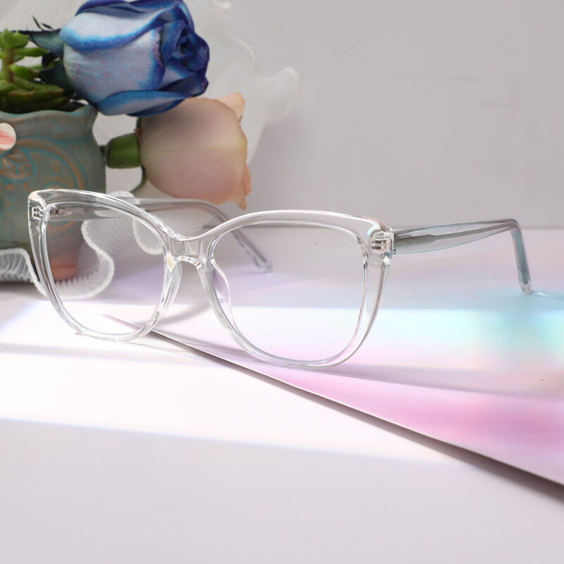 Birrel Cat Eye Clear Glasses