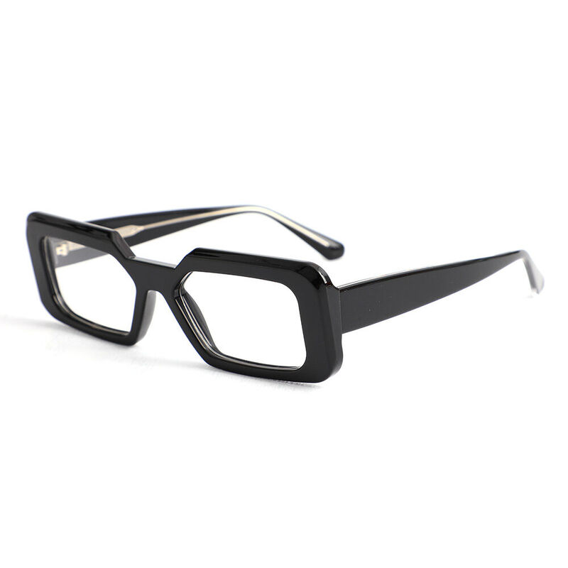 Lunettes de Vue Channing Rectangle Noir