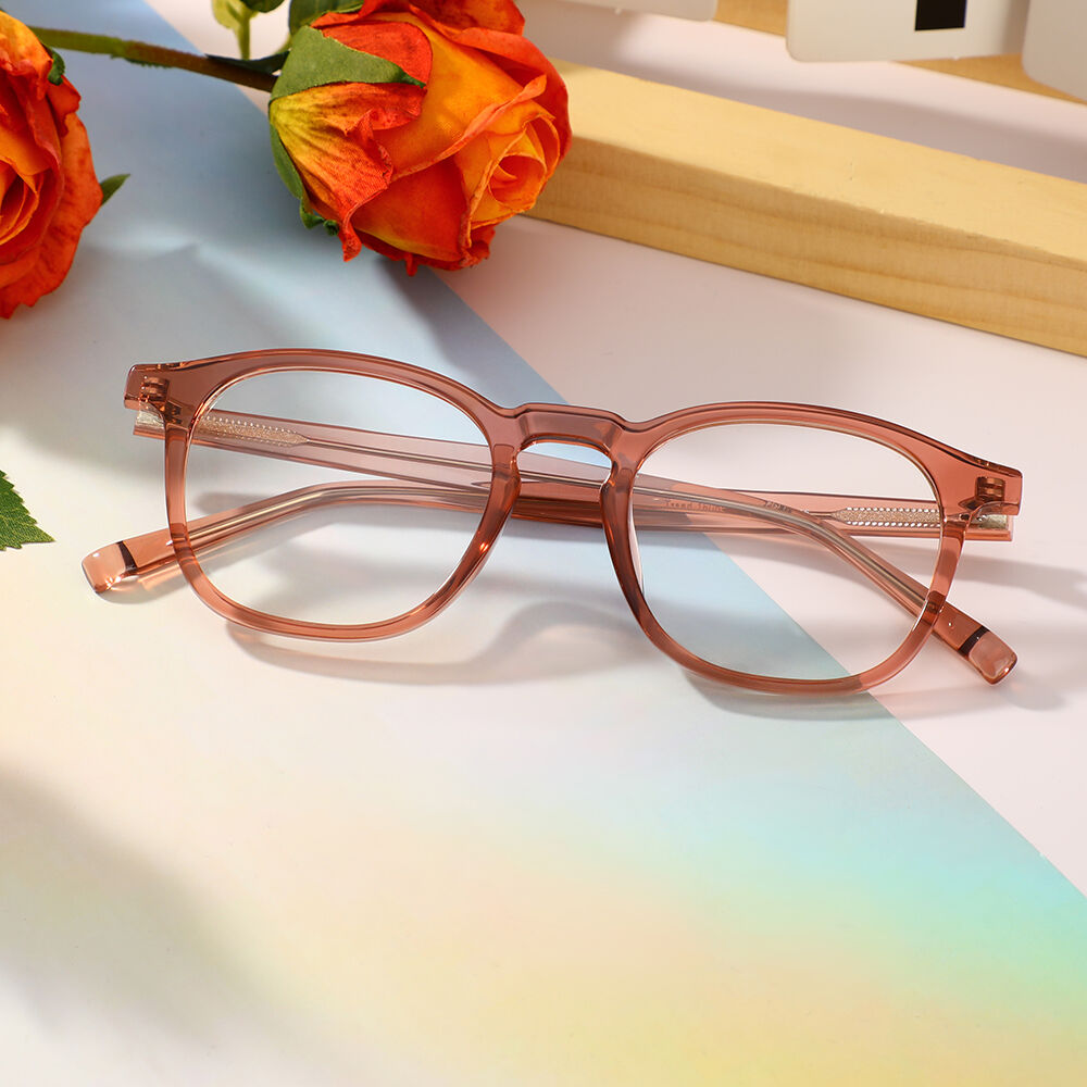 Occhiali da Vista  Edmund Quadrato Rosa