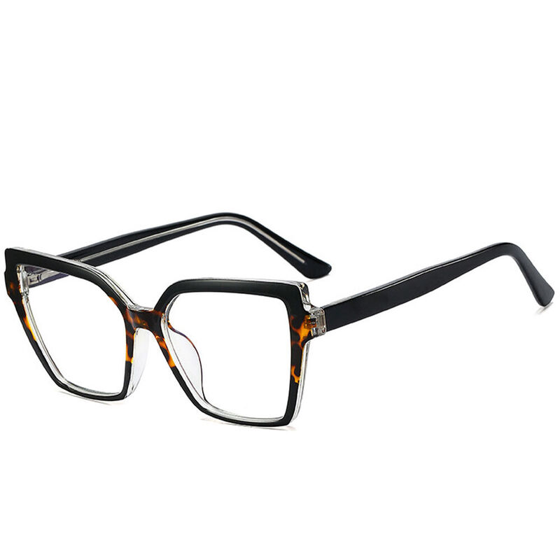 Eudora Cat Eye Black Tortoise Glasses