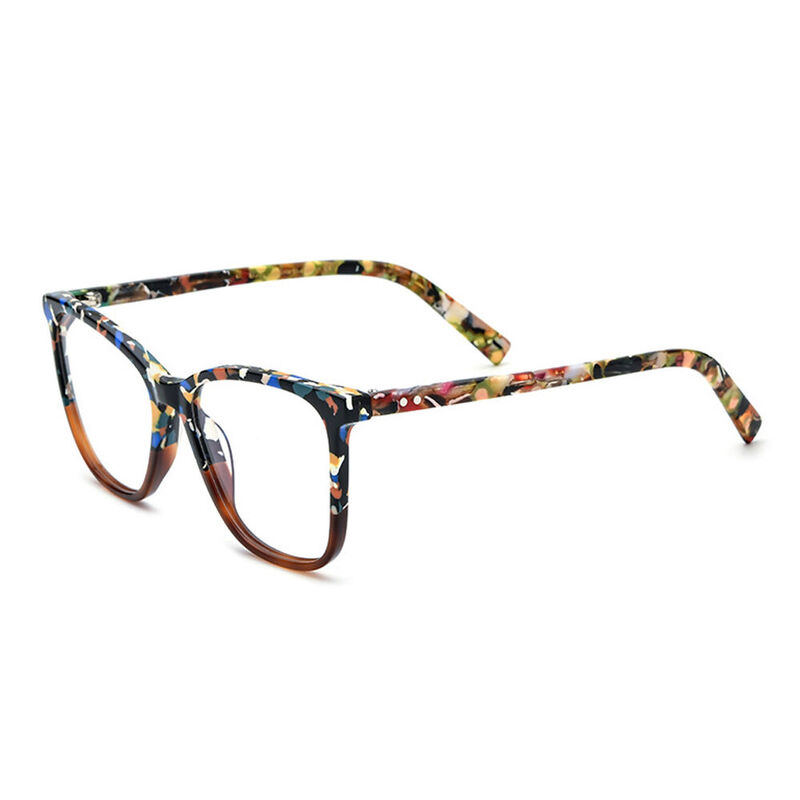 Dorlus Square Multicolor Glasses