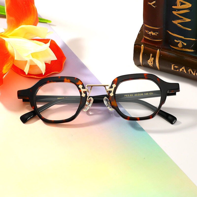 Ivan Square Tortoise Glasses