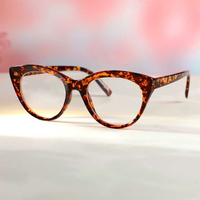 Eleanore Cat Eye Schildkröte Brille