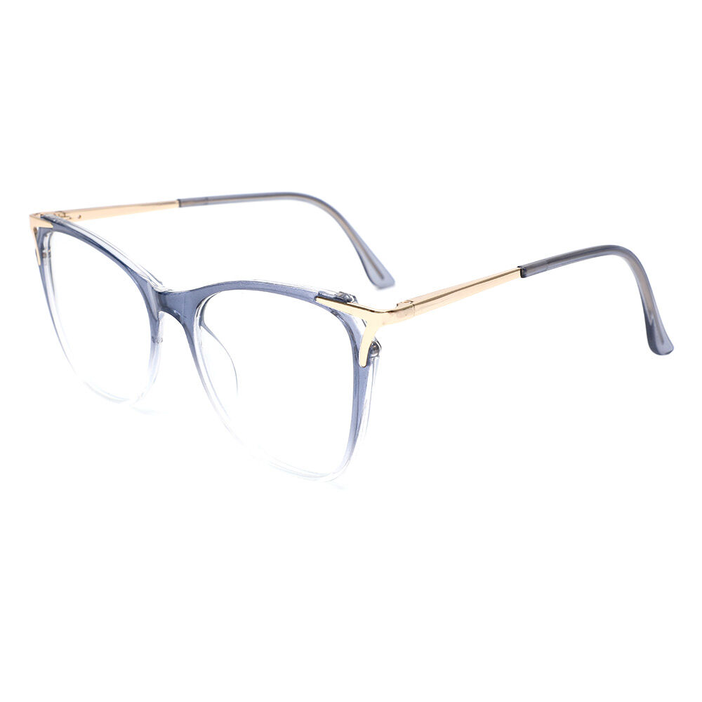 Jeromee Cat Eye Blue Glasses