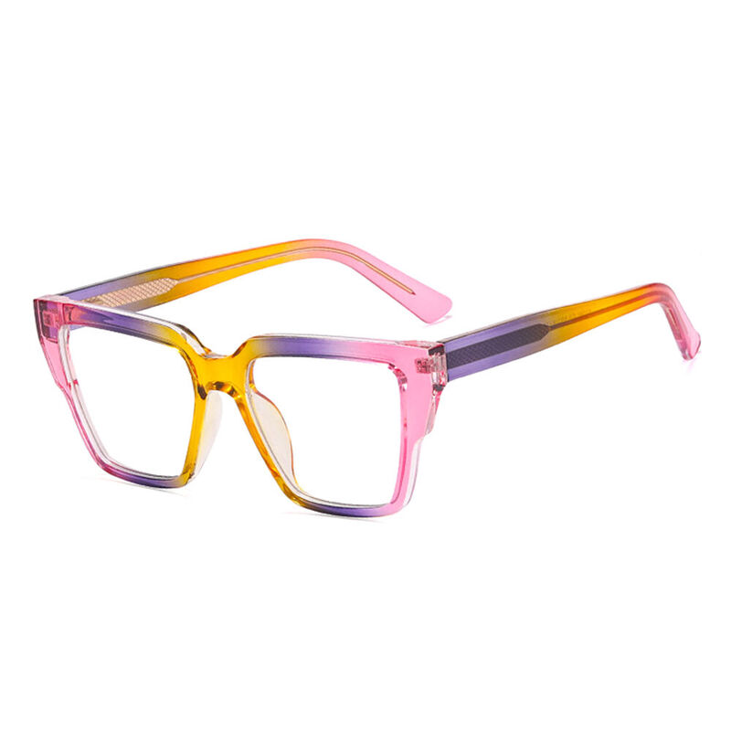 Aeryn Square Purple Glasses