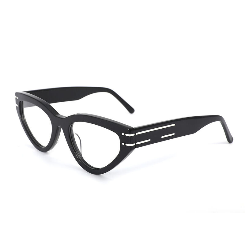 Yedda Cat Eye Black Glasses
