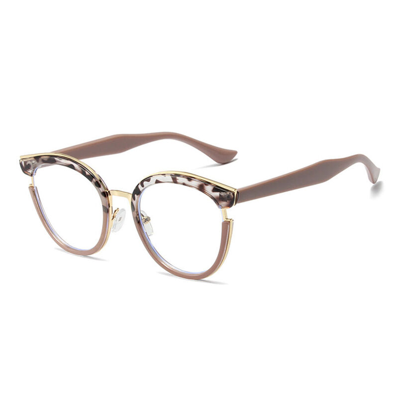 Harte Cat Eye Gray Glasses
