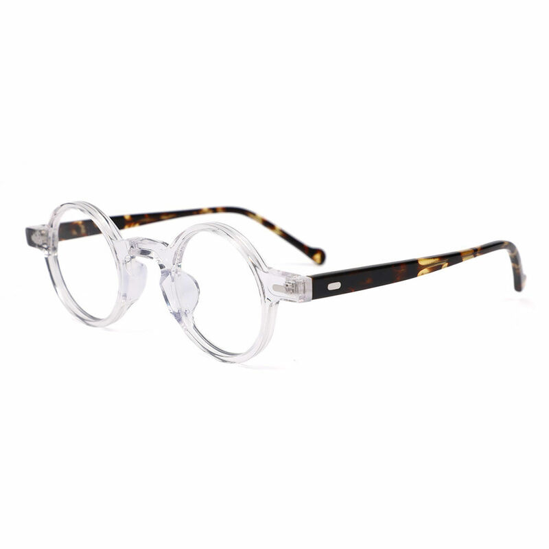 Bvck Round Clear Glasses