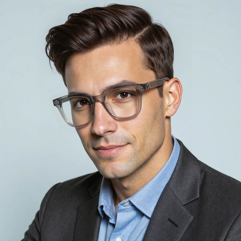 Lunettes de Vue Dana Carré Gris