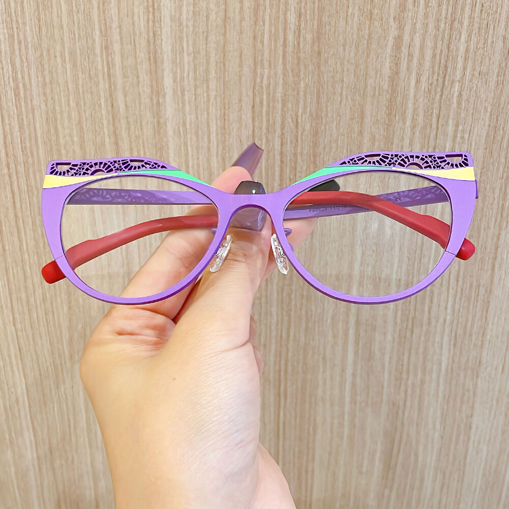 Maltz Cat Eye Purple Glasses