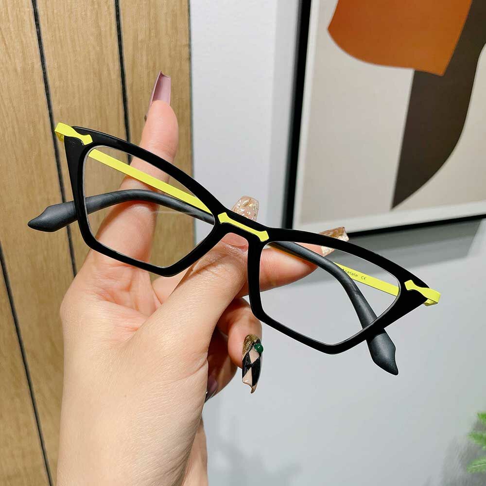 Joseph Cat Eye Black Glasses