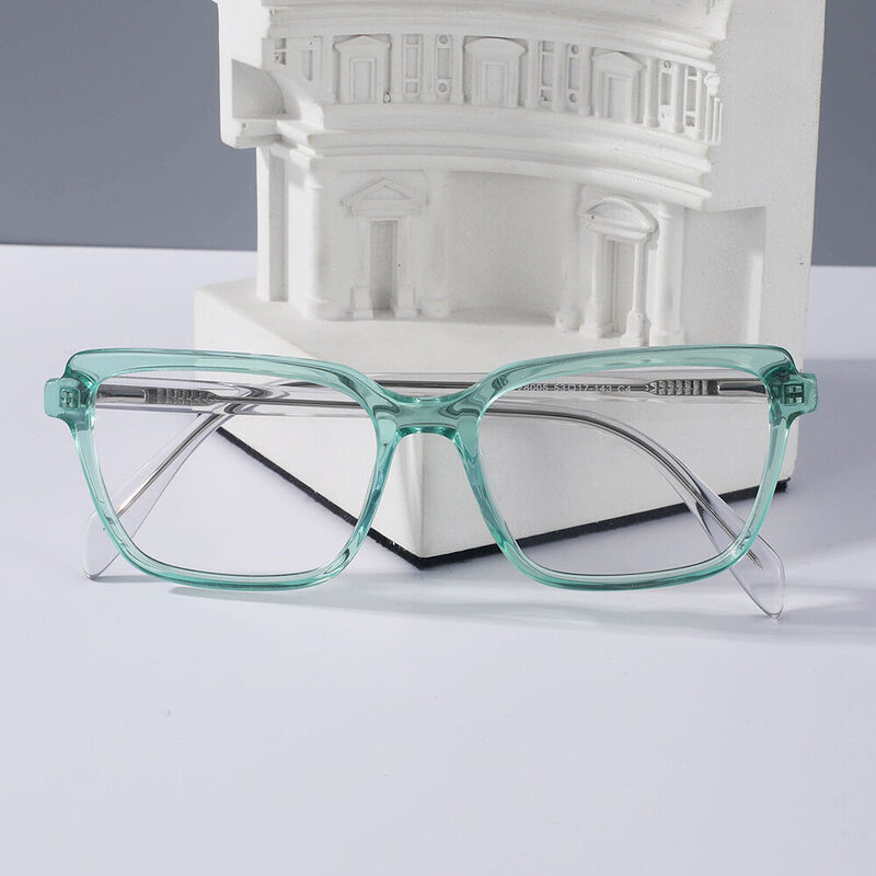 Daydream Rectangle Blue Glasses