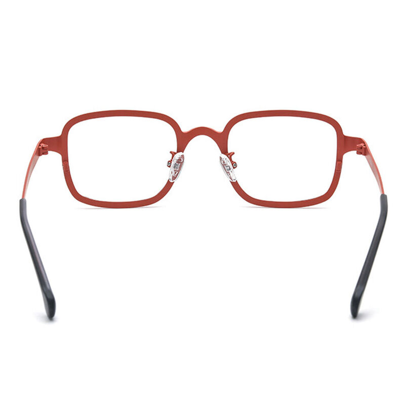 Afra Square Red Glasses