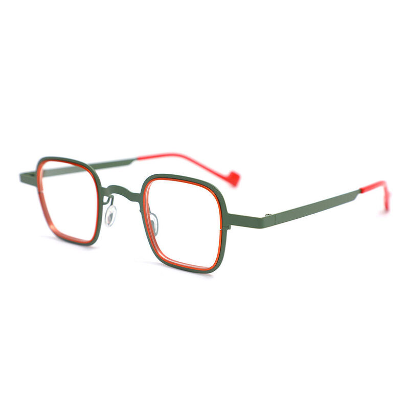 Bower Square Green Glasses