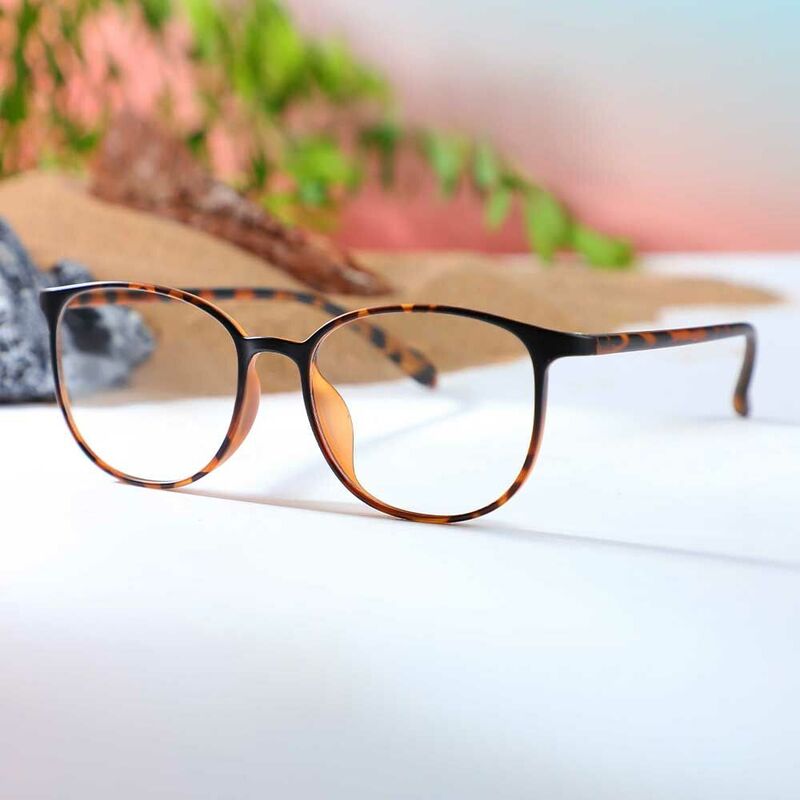 Ethel Round Tortoise Glasses