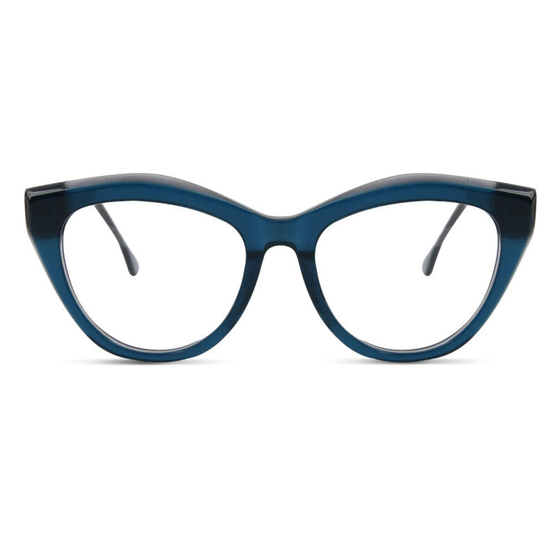 Lunettes de Vue Deirdre Cat Eye Bleu