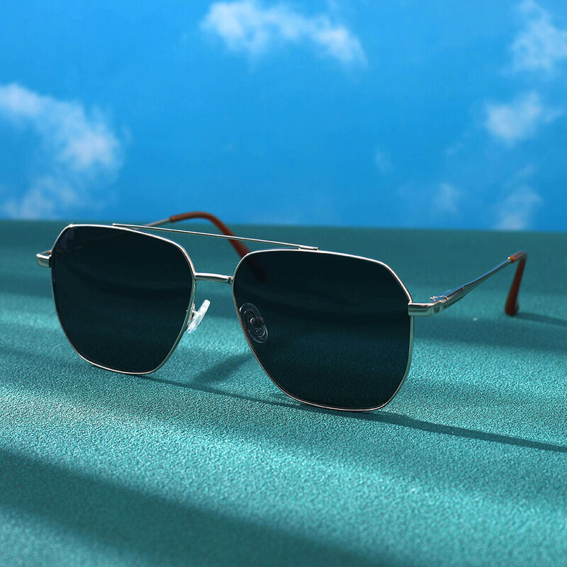 Brave Aviator Gold Sunglasses