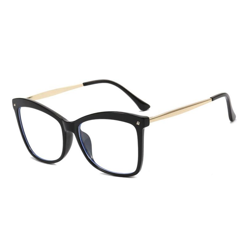 Adaire Cat Eye Black Glasses