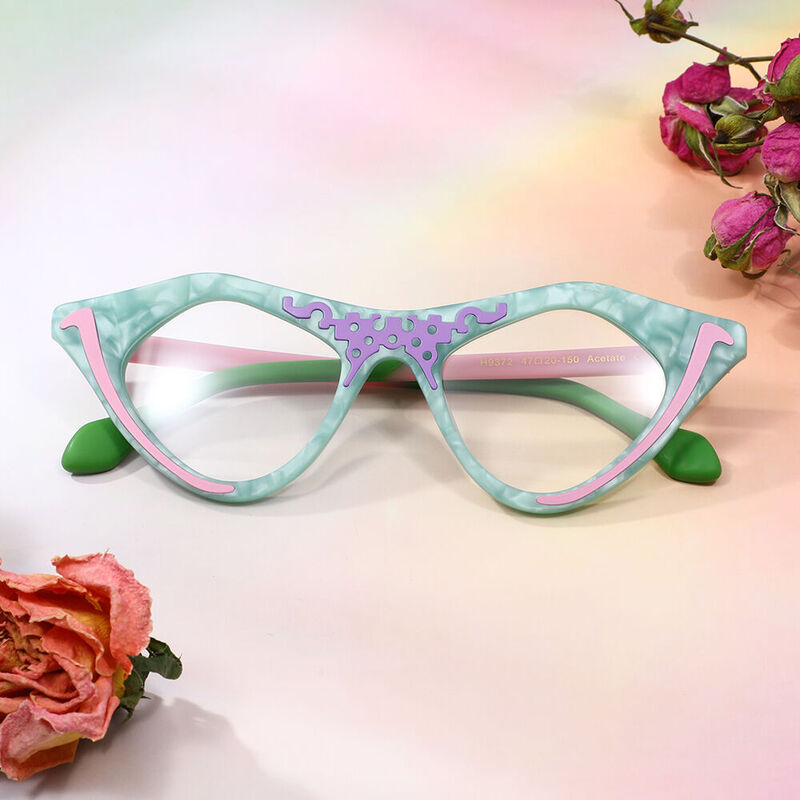 Occhiali da Vista Clapham Cat Eye Blu