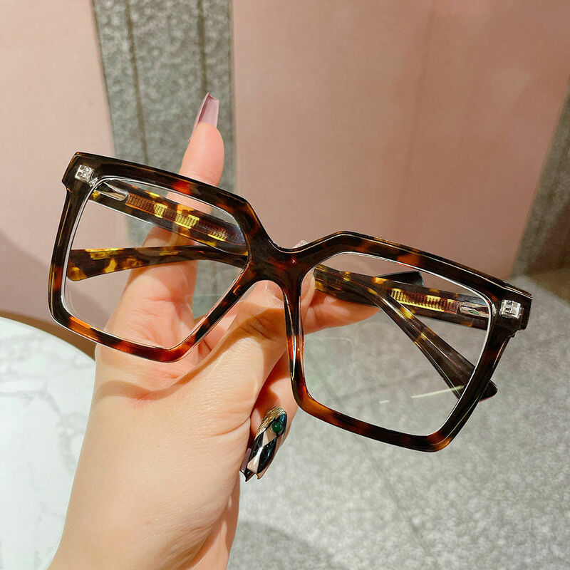 Jenning Square Tortoise Glasses
