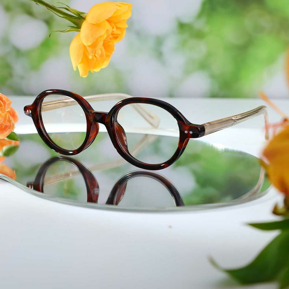 Lunettes de Vue Dwight Ovale Écaille