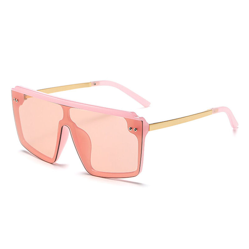 Reney Square Pink Sunglasses