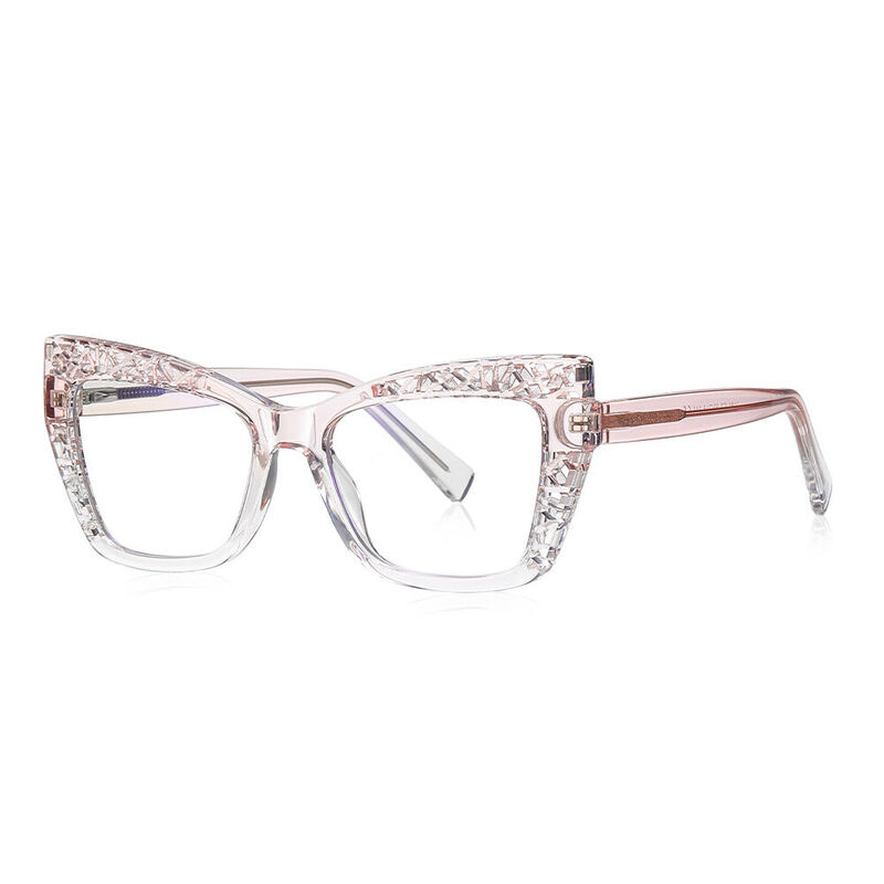 Croft Cat Eye Pink Glasses