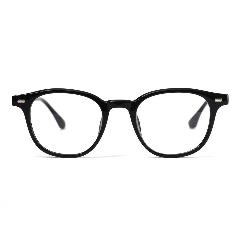 Alger Square Black Glasses