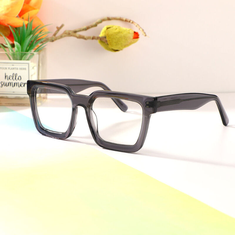 Theresa Aviator Grey Glasses