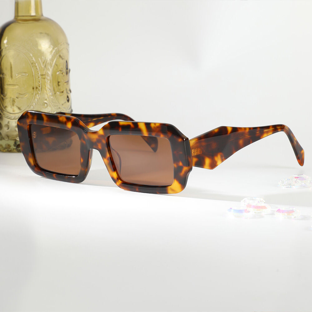 Occhiali da sole Drift Rettangolare Tartarugato