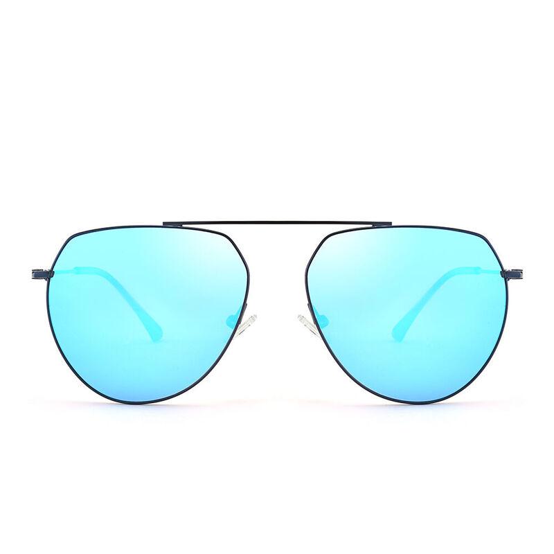 Cliff Aviator Blue Sunglasses