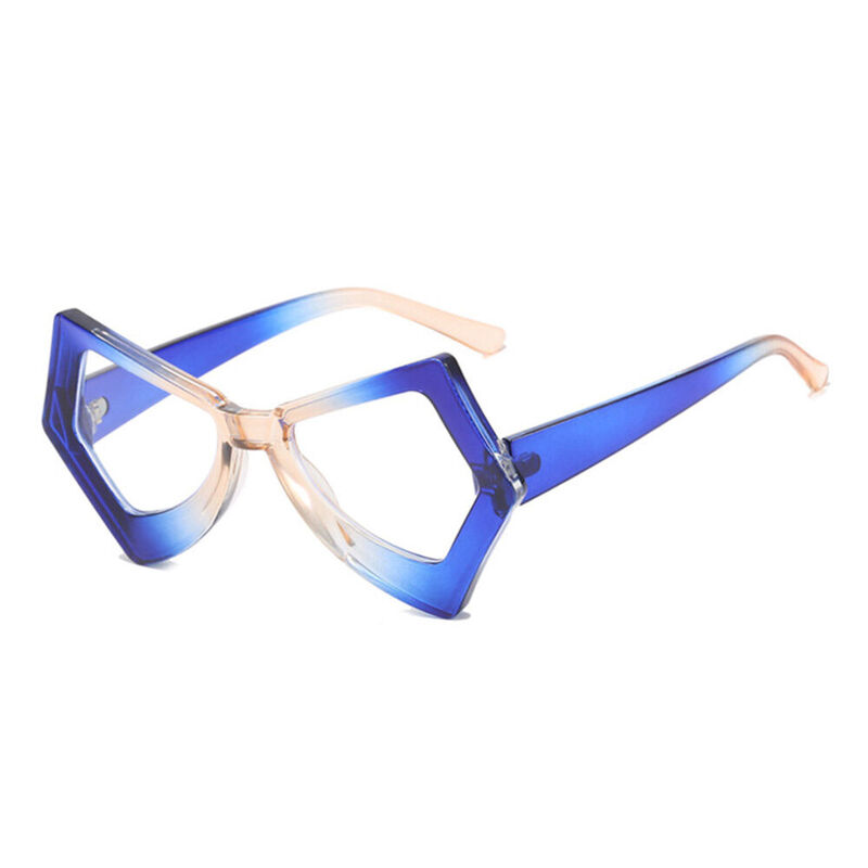 Eavi Cat Eye Blue Glasses