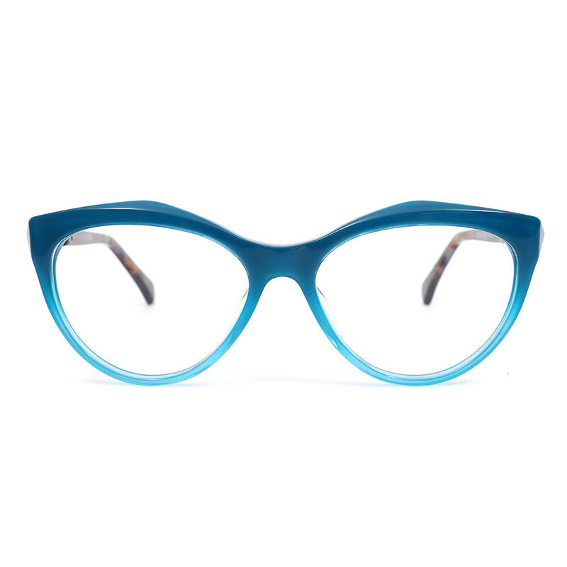 Abboti Cat Eye Blue Glasses