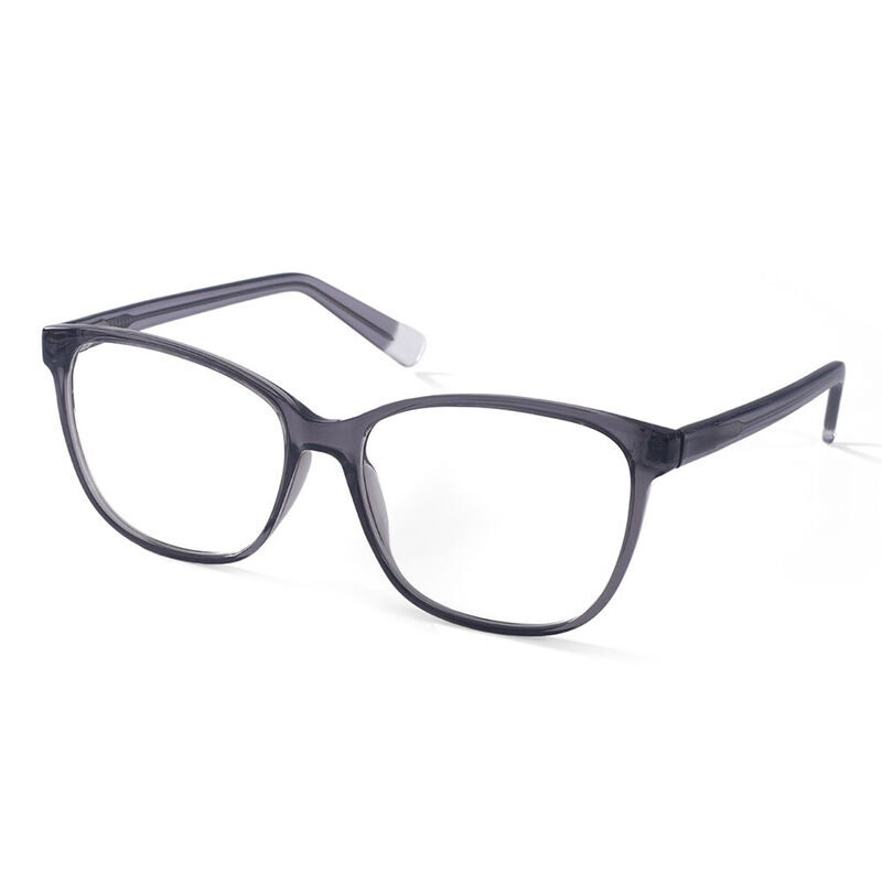 Lush Square Grey Glasses