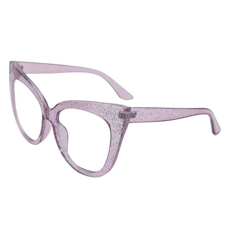 Josh Cat Eye Gray Glasses