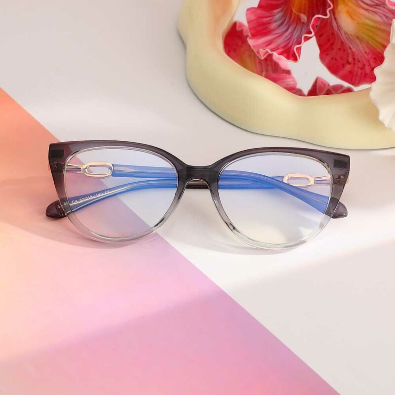 Gafas Graduadas Tipo 'Cat Eye' Naranjas Bridget