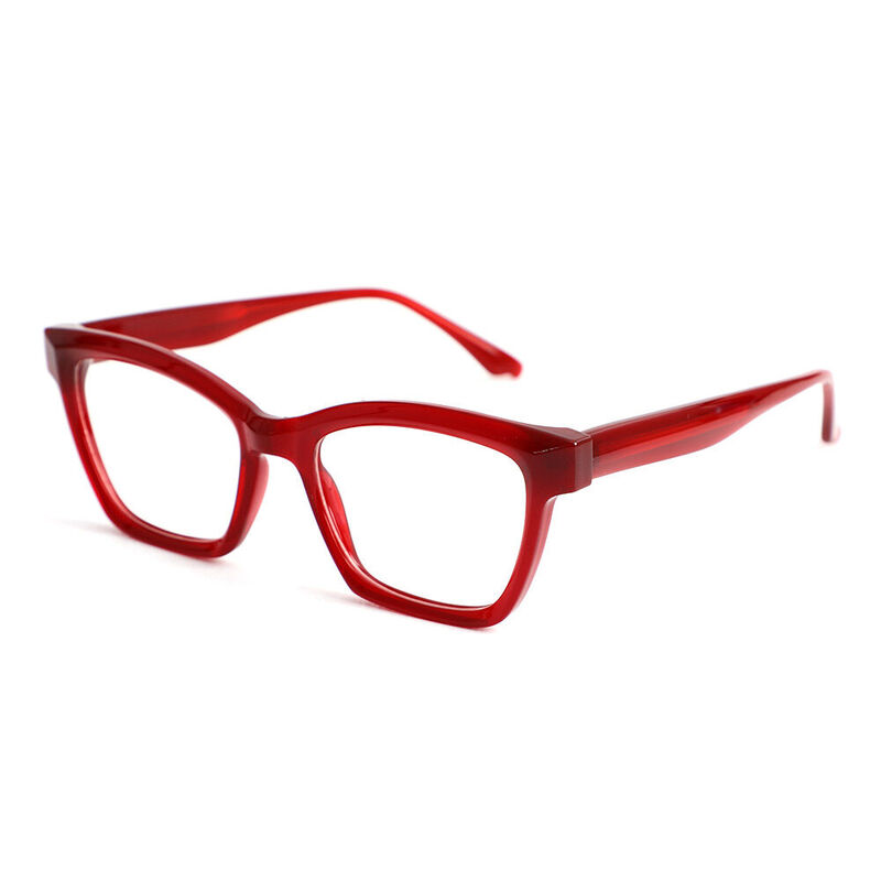 Occhiali da Vista Griselda Quadrato Rosso