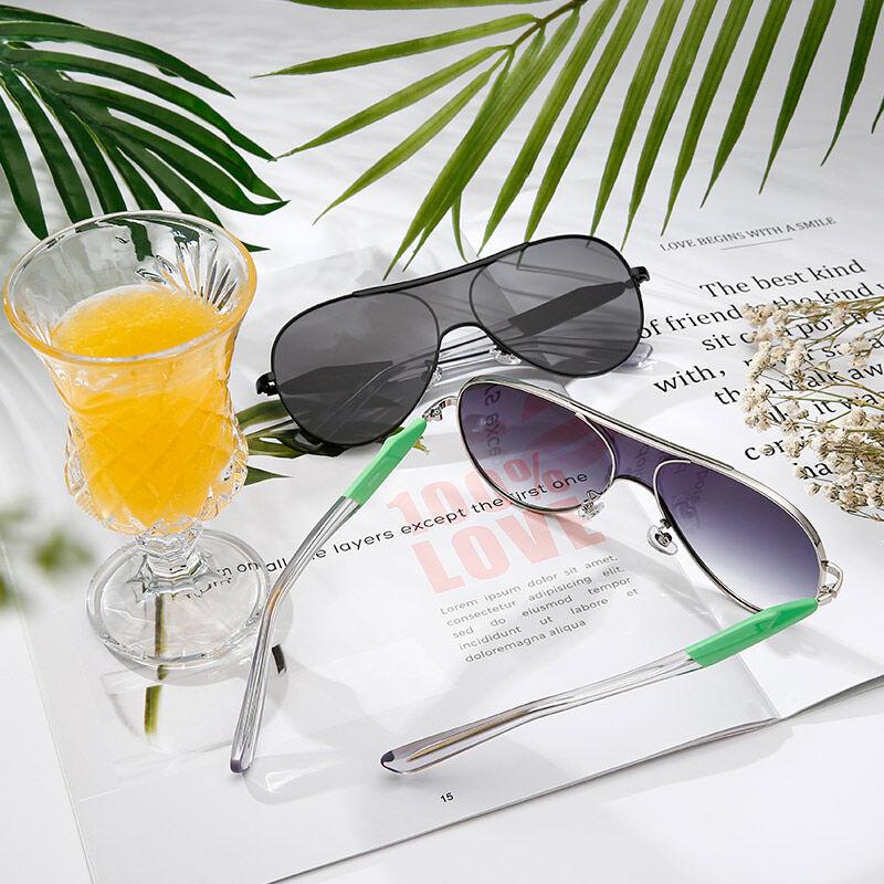 Chic Shield Pilote Grey Sonnenbrille