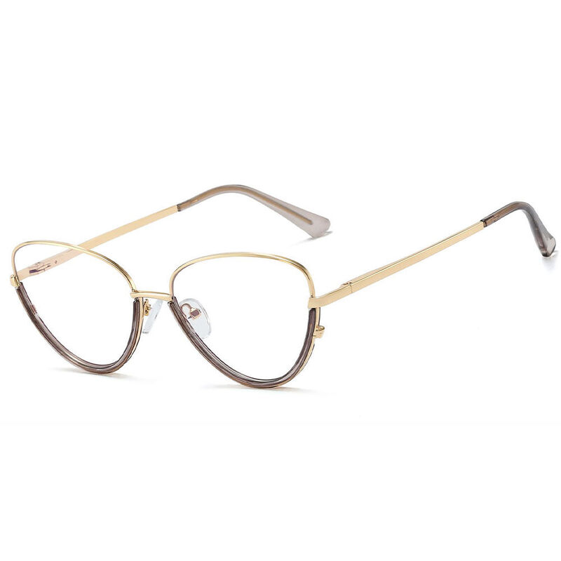 Samson Cat Eye Gray Glasses