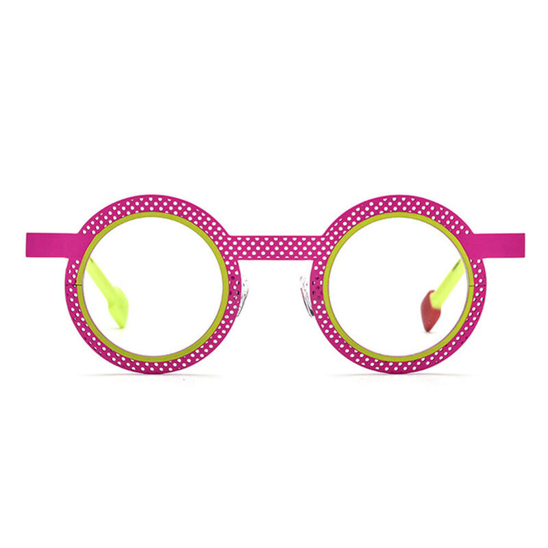 Alsto Round Pink Glasses