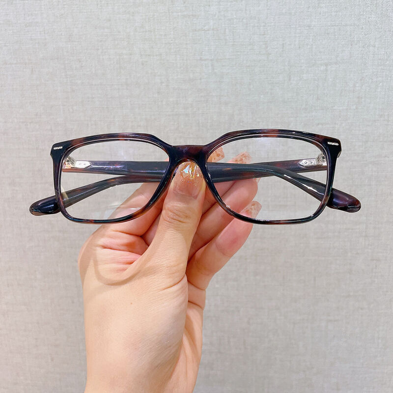 Chrisiat Quadratische Rote Brille