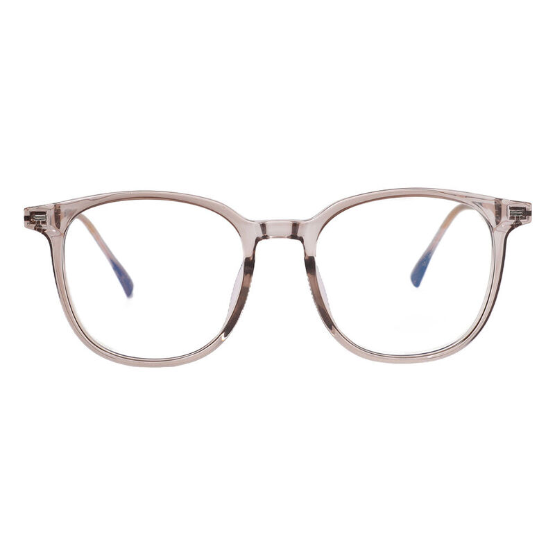 Gaske Square Brown Glasses