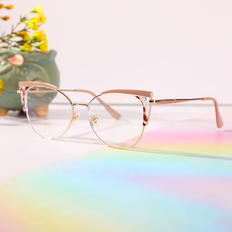 Turner Cat Eye Brown Glasses