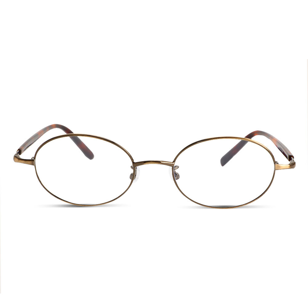 Ophelia Ovale Braune Brille