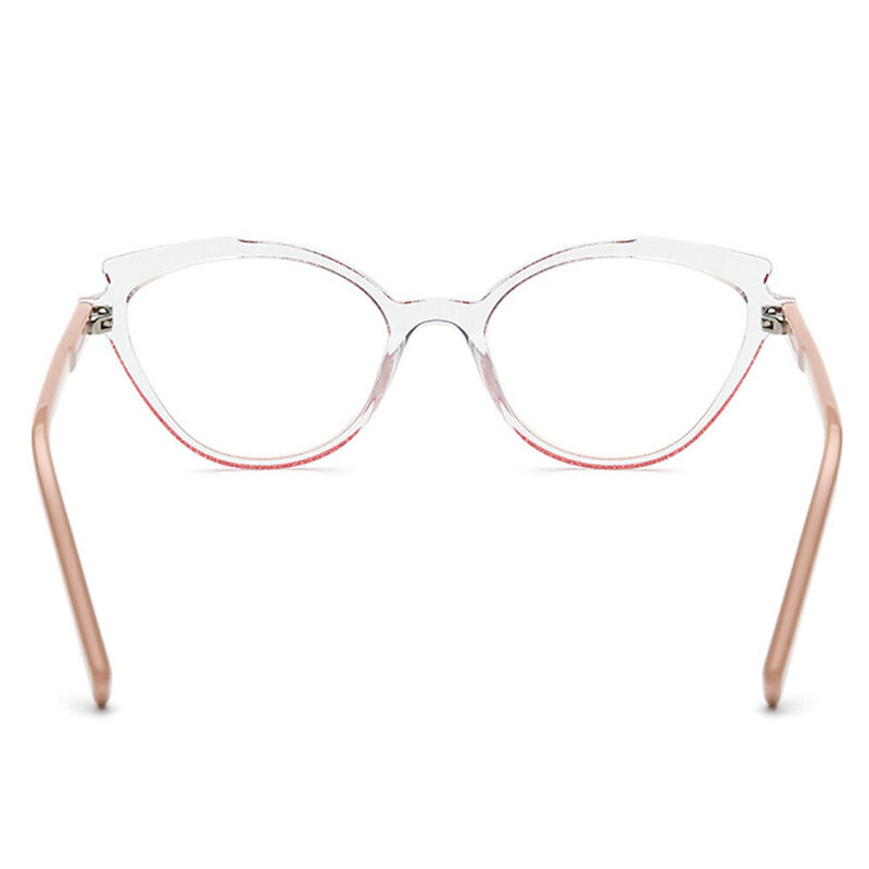 Giselle Cat Eye Red Glasses