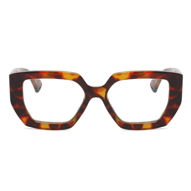 Ceolin Geometric Tortoise Glasses